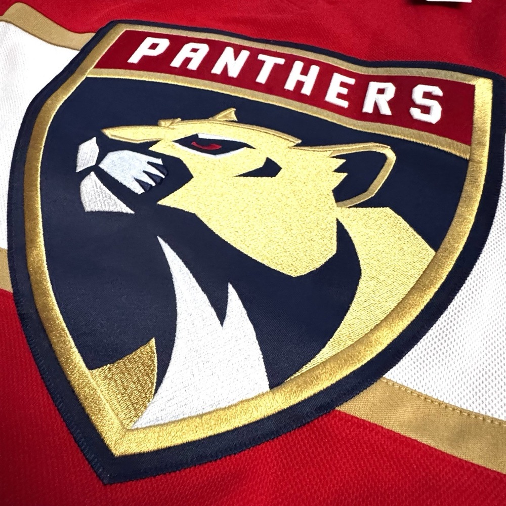 Adidas NHL Florida Panthers Huberdeau Authentic Hockey Jersey Size 52 $230 - Picture 4 of 9